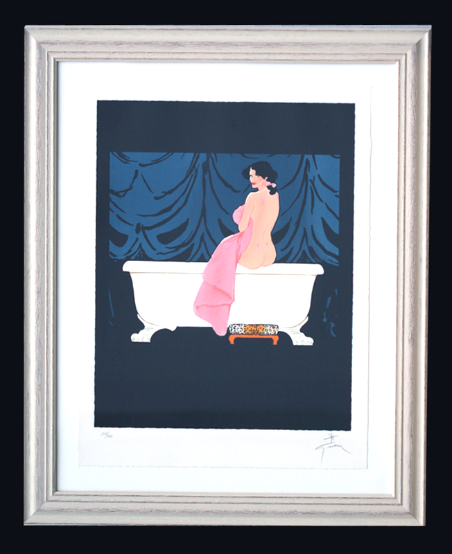 GRUAU, Rene - Diane au Bain 1990